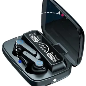 M19 Wireless Earbuds 5.1 Bluetooth Headphones Touch Control with Wireless Charging Case IPX8 Waterproof TWS Stereo Earphones in-Ear Built-in Mic Headset