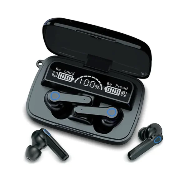 M19 Wireless Earbuds 5.1 Bluetooth Headphones Touch Control with Wireless Charging Case IPX8 Waterproof TWS Stereo Earphones in-Ear Built-in Mic Headset - Image 3